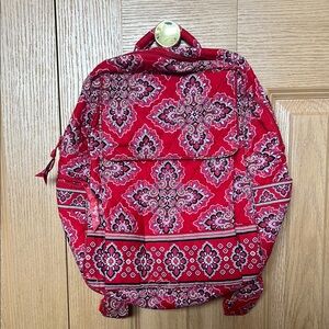 Vera Bradley Red Backpack